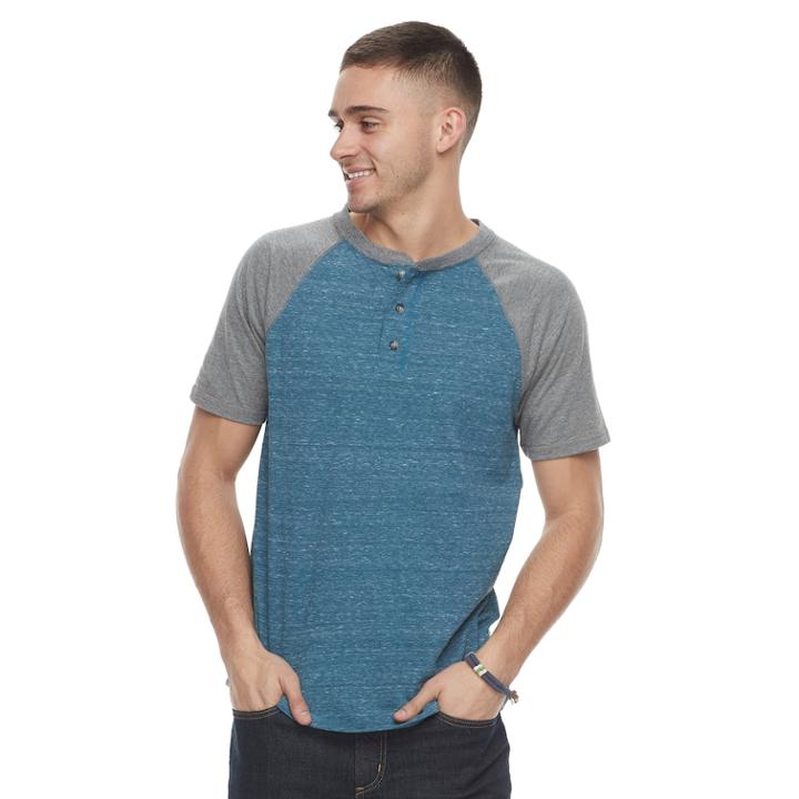 Men's Urban Pipeline&reg; Ultimate Baseball Henley, Size: Xxl, Dark Blue