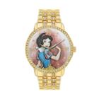 Disney's Snow White Women's Cubic Zirconia Watch, Multicolor