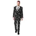 Men's Opposuits Slim-fit Starring Suit & Tie Set, Size: 42 - Regular, Black
