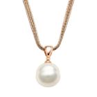 Freshwater By Honora 18k Rose Gold Over Silver And Sterling Silver Freshwater Cultured Pearl Multistrand Pendant, Women's, Grey