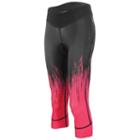Women's Canari Splatter Capri Padded Cycling Tights, Size: Large, Pink