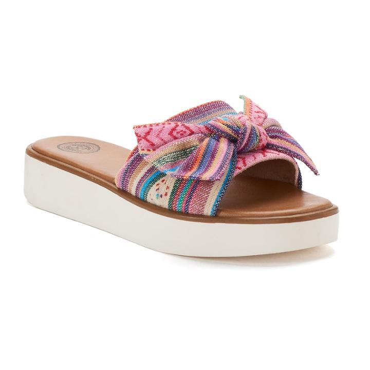 So&reg; Dragonfish Women's Slide Sandals, Size: Medium (8.5), Multi