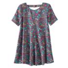 Girls 4-10 Jumping Beans&reg; Woven Swing Dress, Size: 5, Grey