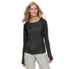 Women's Columbia Cool Coil Hooded Pullover, Size: Small, Grey (charcoal)