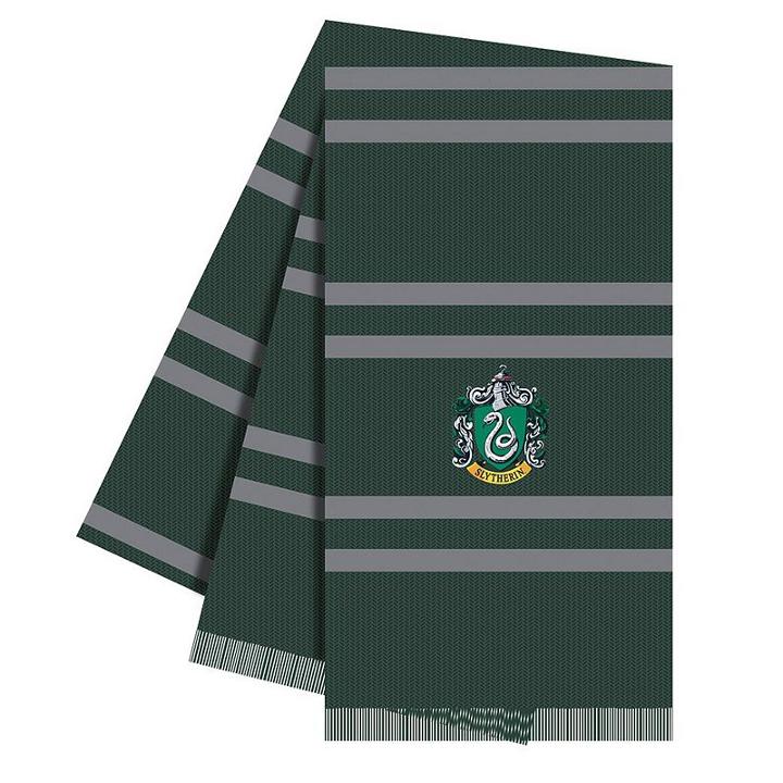 Kids Harry Potter Slytherin House Deluxe Costume Scarf, Kids Unisex, Grey