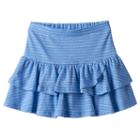 Girls 4-10 Jumping Beans&reg; Dolphin Hem Tiered Skort, Girl's, Size: 4, Blue (navy)