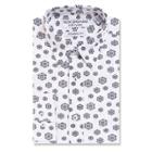 Men's Nick Graham Everywhere Modern-fit Stretch Dress Shirt, Size: L-32/33, White