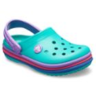 Crocs Rainbow Band Kids' Clogs, Size: 10 T, Green