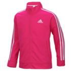 Girls 7-16 Adidas Warm Up Tricot Track Jacket, Size: Xl, Med Pink