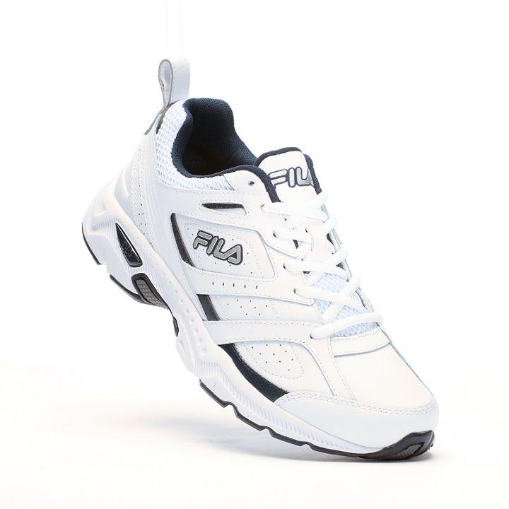 Fila&reg; Fortifier Wide Men's Cross-training Shoes, Size: 8 Wide, White