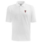 Men's Texas Tech Red Raiders Pique Xtra Lite Polo, Size: Medium, White