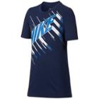 Boys 8-20 Nike Speed Block Tee, Size: Xl, Med Blue