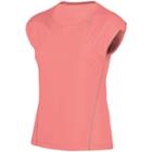 Women's Asics Lite Show Short Sleeve Top, Size: Medium, Brt Pink