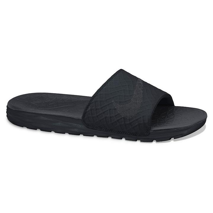 Nike Benassi Solarsoft Slide 2 Men's Sandals, Size: 12, Grey Other