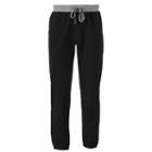 Big & Tall Men's Hanes Big & Tall Jogger Pants, Size: Xxl Tall, Black