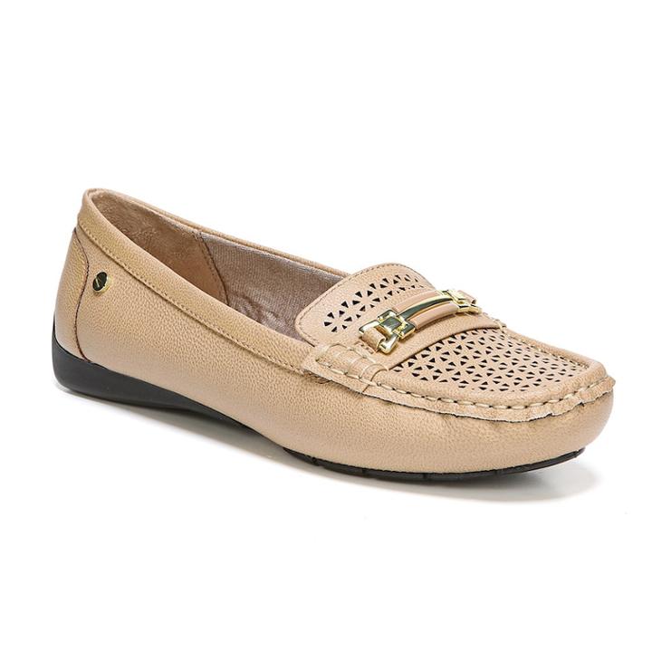 Lifestride Vienna 2 Women's Loafers, Size: Medium (8.5), Dark Beige