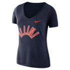 Women's Nike Illinois Fighting Illini Vault Tee, Size: Xl, Blue (navy)