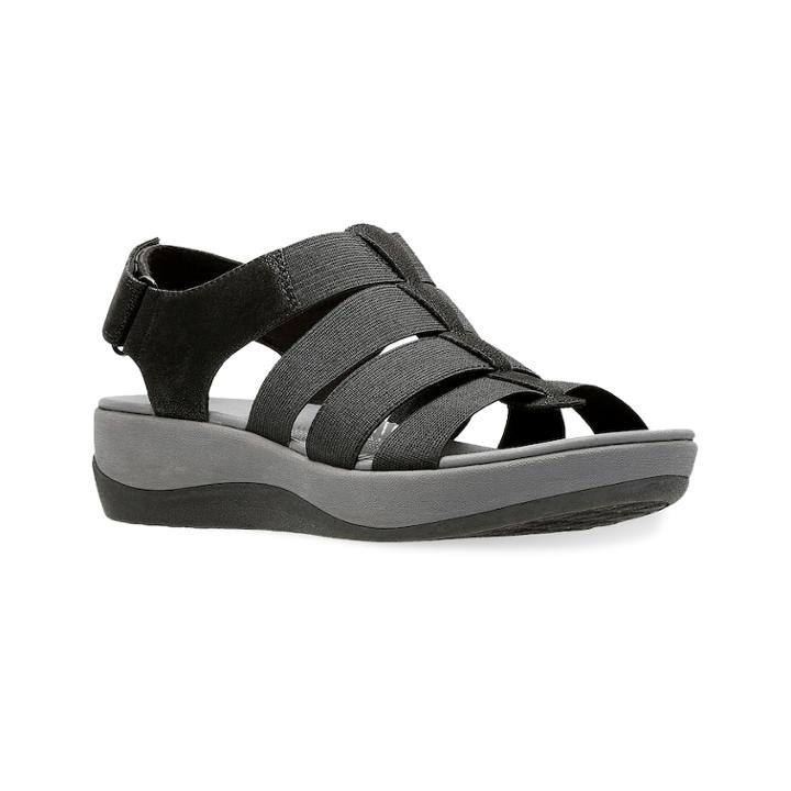 Clarks Cloudsteppers Arla Shaylie Women's Ortholite Fisherman Sandals, Size: Medium (7), Oxford