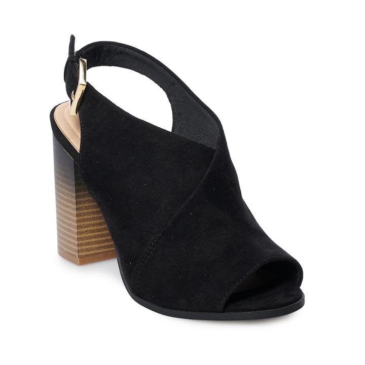 Apt. 9&reg; Function Women's Slingback Mules, Size: 5, Black