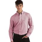 Men's Antigua Arizona State Sun Devils Box Plaid Pattern Button-down Shirt, Size: Xl, Red