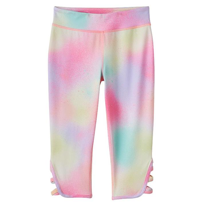 Girls 7-16 & Plus Size So&reg; Lattice Capri Pants, Girl's, Size: 7-8, Brt Pink