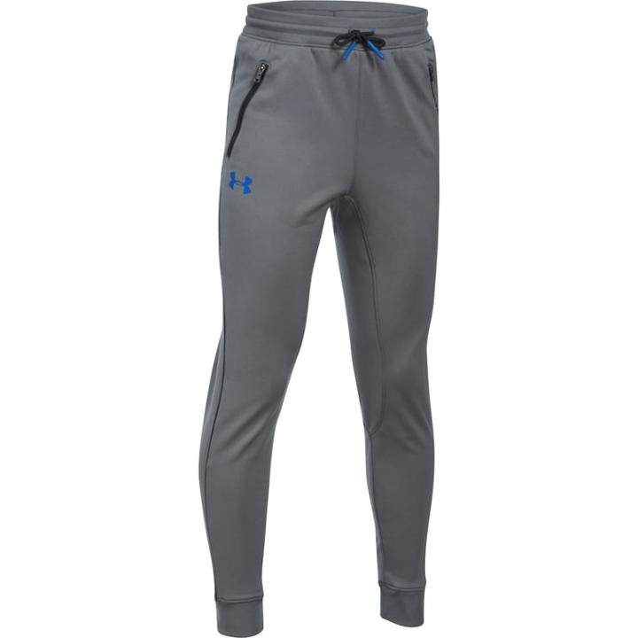 Boys 8-20 Under Armour Pennant Tapered-leg Pants, Size: Medium, Silver