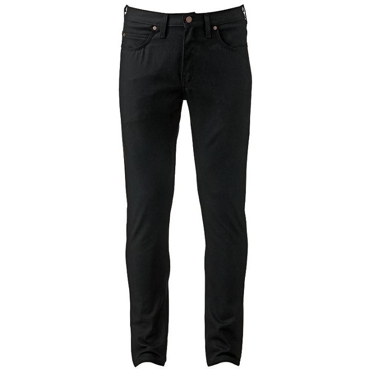 Men's Dickies Slim Skinny-fit Pants, Size: 38x34, Black