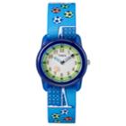 Timex Kids' Soccer Time Teacher Watch - Tw7c16500xy, Kids Unisex, Size: Small, Blue