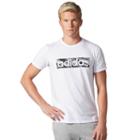 Men's Adidas Linear Logo Tee, Size: Medium, White