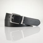 Chaps Leather Reversible Belt, Men's, Size: 38, Black