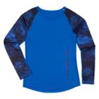 Girls 4-6x New Balance Performance Abstract Tee, Girl's, Size: 5, Brt Blue