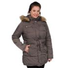 Excelled Quilted Anorak Jacket, Women's, Size: Xl, Grey