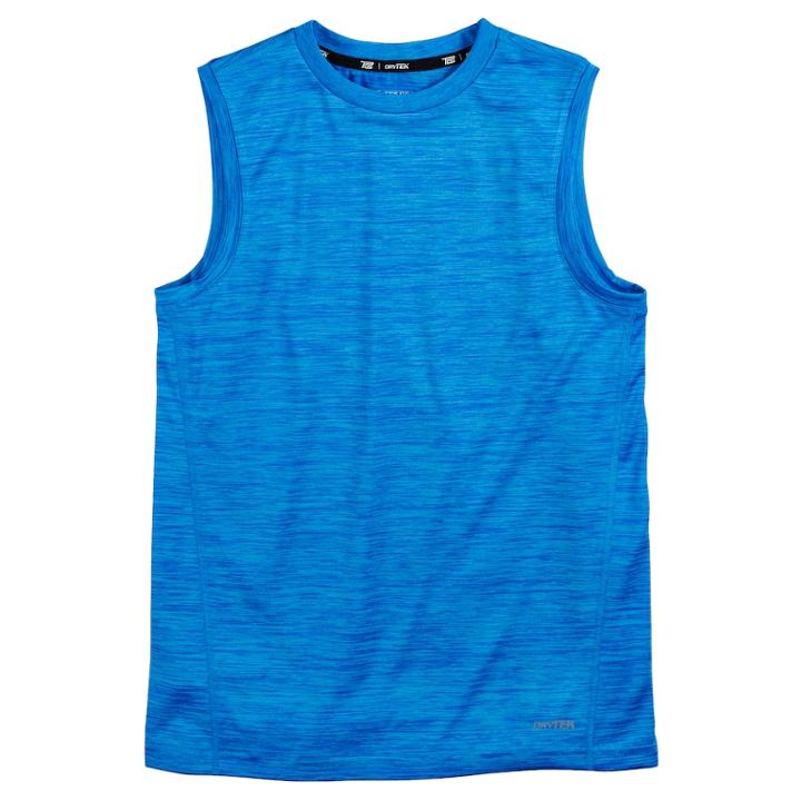 Boys 8-20 Tek Gear&reg; Drytek Athletic Muscle Tee, Size: S(8), Blue (navy)