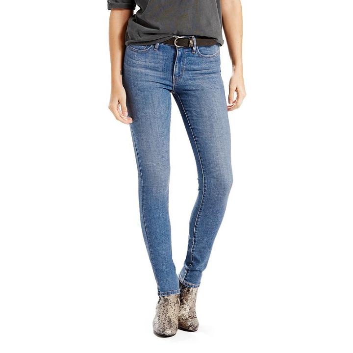Women's Levi's&reg; Slimming Skinny Jeans, Size: 16/33 Avg, Med Blue