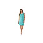 Women's Haggar Crochet-trim Tank Dress, Size: Xl, Dark Green