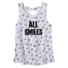 Girls 7-16 So&reg; Bow Back Printed Tank Top, Girl's, Size: 7-8, Natural