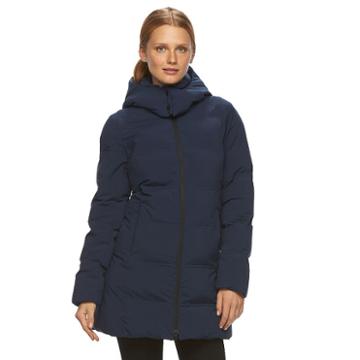 Women's Neo-i By Orobos Long Puffer Jacket, Size: Xs, Blue