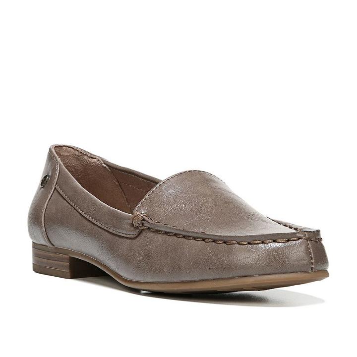 Lifestride Samantha Women's Loafers, Size: 7 Wide, Beig/green (beig/khaki)