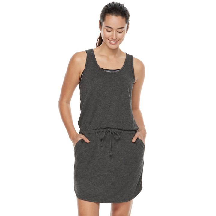 Women's Gaiam Retreat Yoga Dress, Size: Small, White Oth
