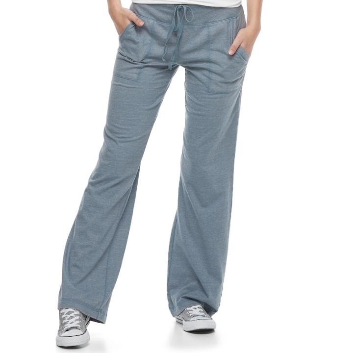 Juniors' So&reg; Drawstring Dorm Sweatpants, Teens, Size: Large, Med Blue