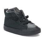 Toddler Boys' Converse Chuck Taylor All Star Street Mid Sneakers, Size: 7 T, Black