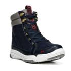 Ryka Aurora Women's Quilted High-top Ankle Booties, Size: 7 Wide, Blue