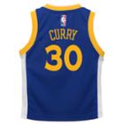 Boys 4-7 Golden State Warriors Road Stephen Curry Replica Jersey, Size: S 4, Blue Other