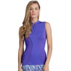 Women's Tail Golf Sleeveless Top, Size: Medium, Brt Blue