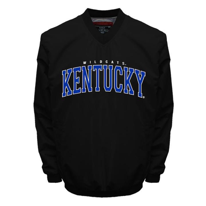 Men's Franchise Club Kentucky Wildcats Squad Windshell Jacket, Size: Small, Black