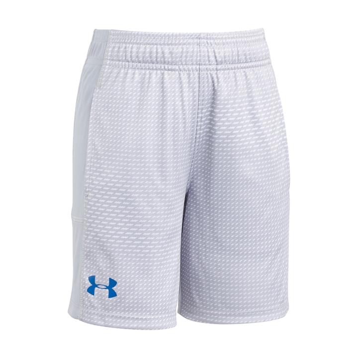 Boys 4-7 Under Armour Sync Stunt Athletic Shorts, Size: 7, White