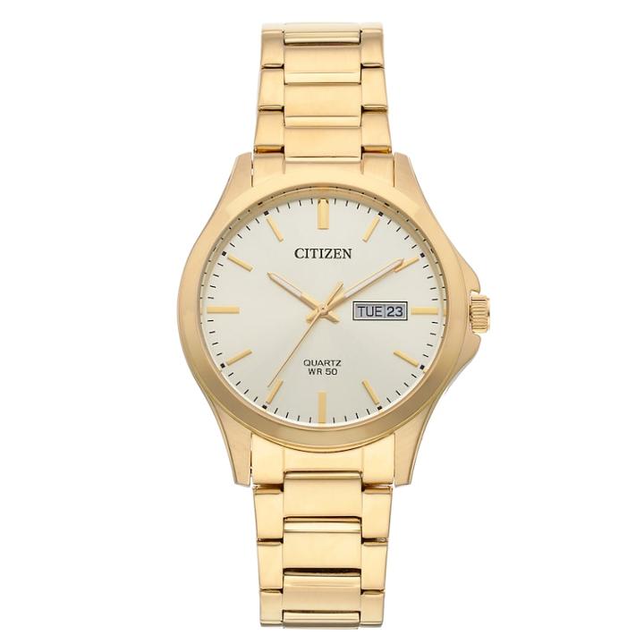 Citizen Men's Stainless Steel Watch - Bf2003-84p, Size: Large, Yellow