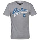 Men's Duke Blue Devils Worn Upon Script Tee, Size: Small, Med Grey