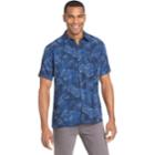 Men's Van Heusen Air Classic-fit Patterned Button-down Shirt, Size: Medium, Blue