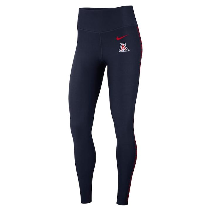Women's Nike Arizona Wildcats Dri-fit Leggings, Size: Xl, Blue (navy)